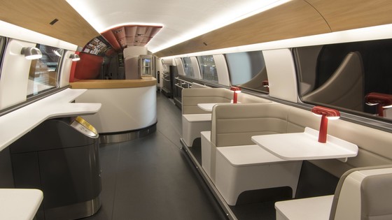 Interior design and equipment provide passengers with an exceptional travel experience